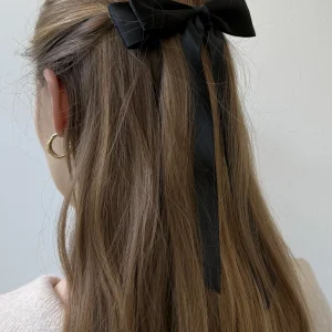 Bow Clip - Negro