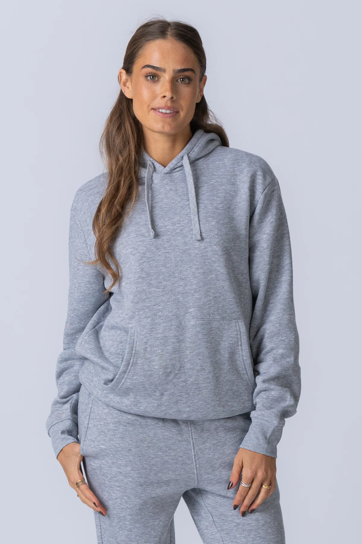 Sudadera con capucha Essential - Gris Melange