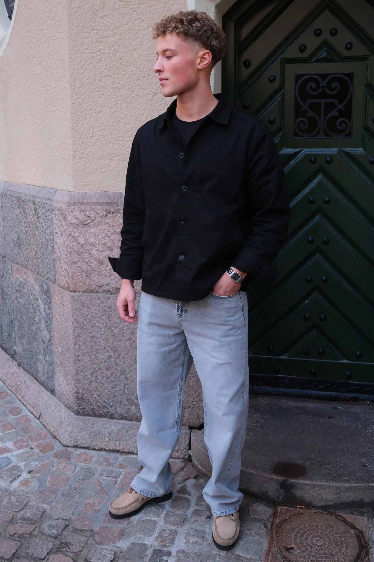 Guillermo Regular Vaqueros - Denim gris