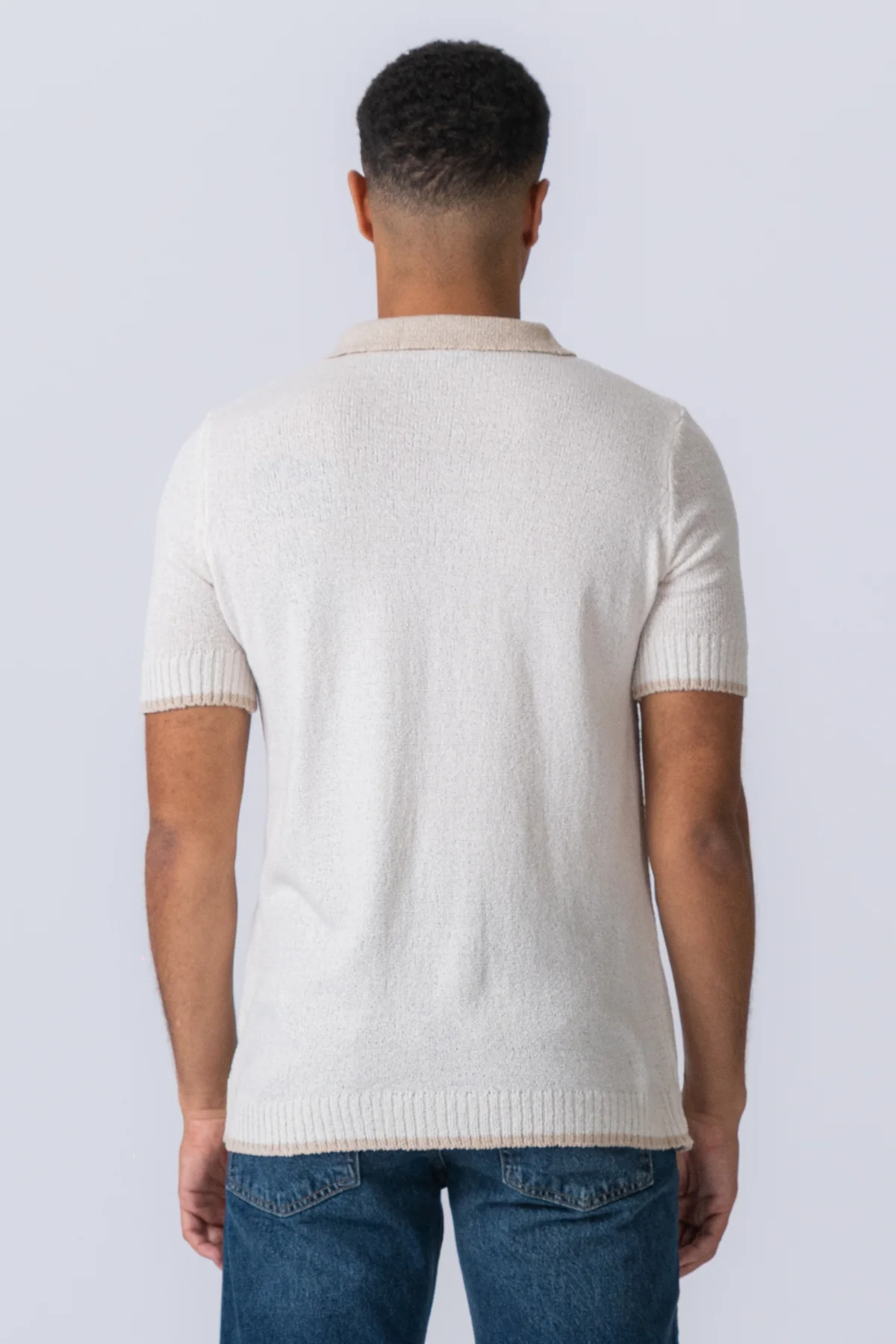 Polo de punto - ECRU - Imagen 5