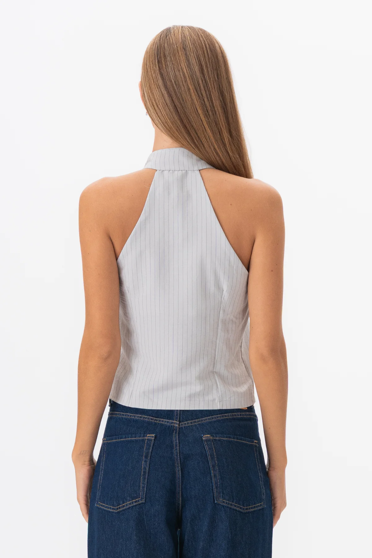 Tapa de rayas Silva - gris - Imagen 8