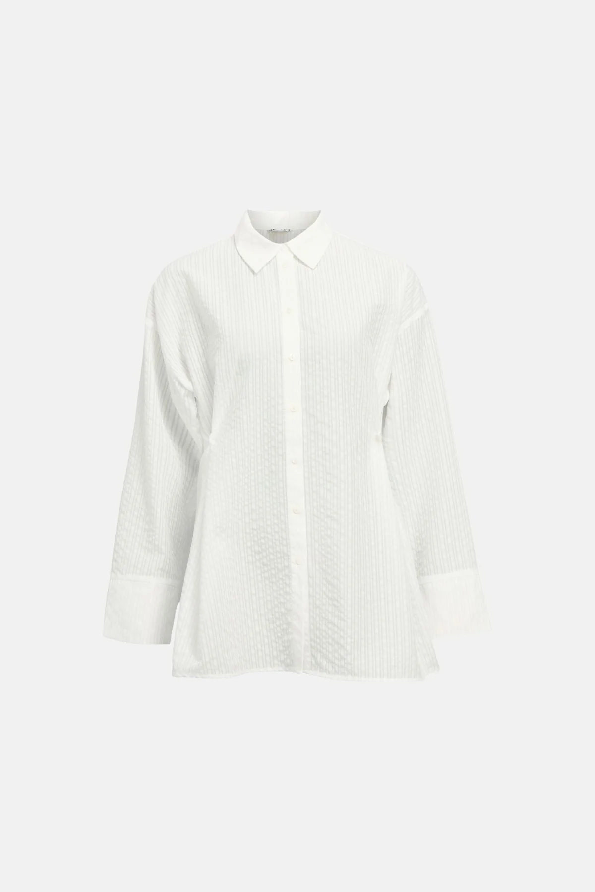 Ethel Shirt - Cloud Dancer - Imagen 4