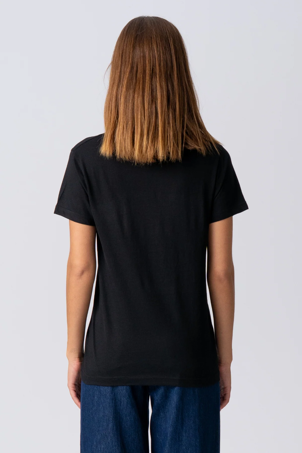 Basic Camiseta ligera - Negro - Imagen 4