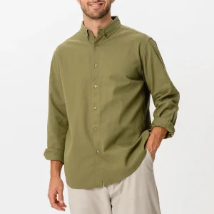 Camisa de lino - Verde