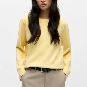 Jersey Reynard con cuello redondo - Luz del sol