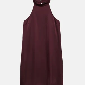 Vestido corto Elena Halter Neck - Winetasting