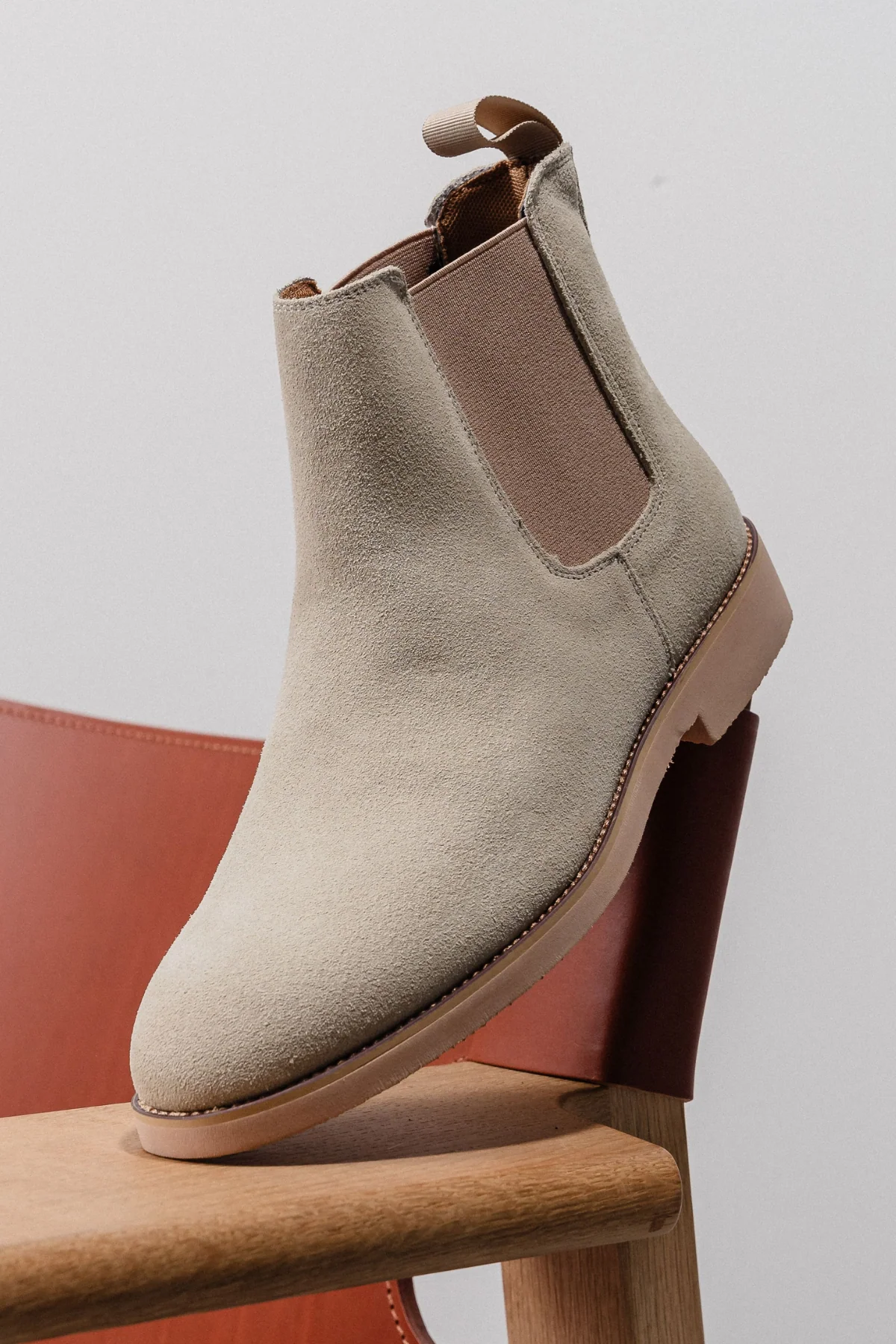 Botas Chelsea - Beige - Imagen 3