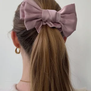 Double Bow Scrunchie - Pink