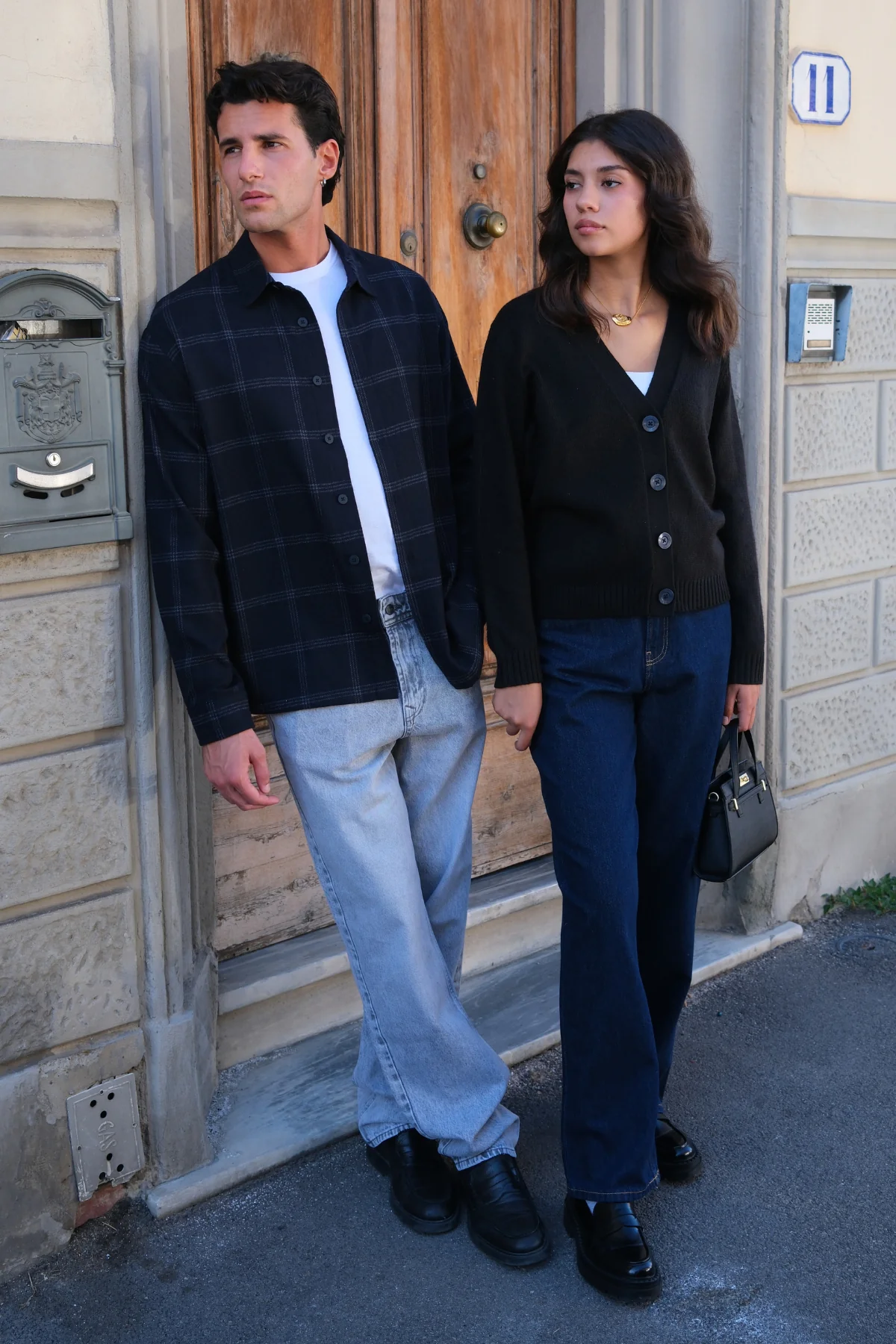 Overshirt Tristan - Marina oscura - Imagen 3