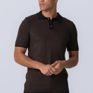 Polo de punto - Brown