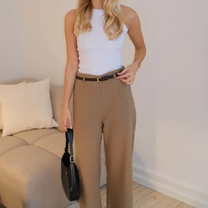 Isabel Suelta Pants - Caqui
