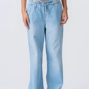 Jeans holgados de Nicole - Azul claro