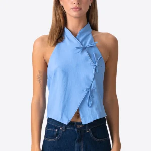 Tapa de rayas Silva - Azul