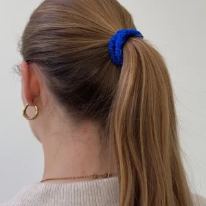 Elástica de seda - azul
