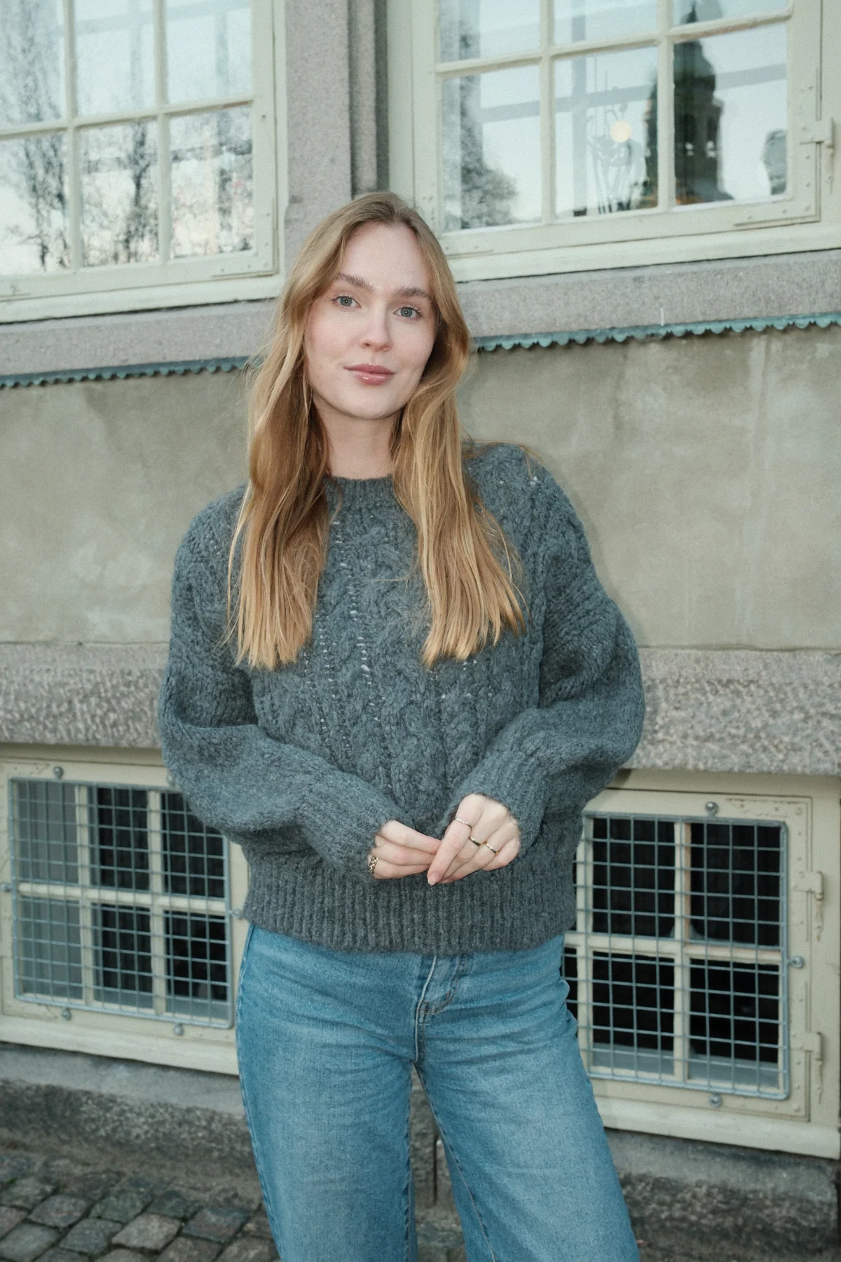 Punto de ochos Emma - Gris medio - Imagen 7