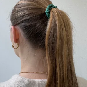 Elástica de seda - turquesa