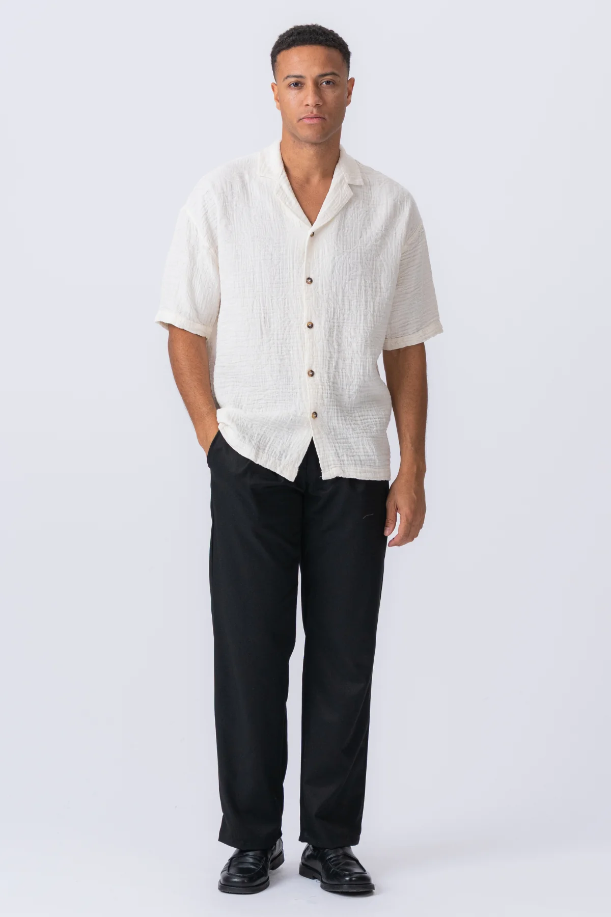 Camisa de manga corta - blanco - Imagen 4