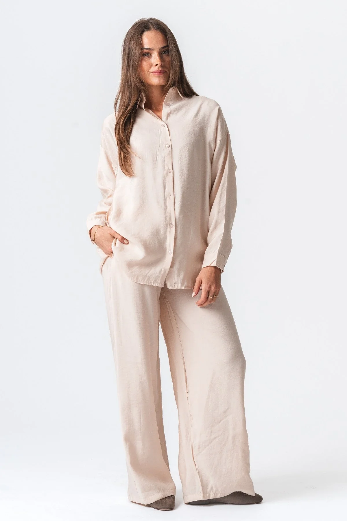 Mia camisa - beige - Imagen 4