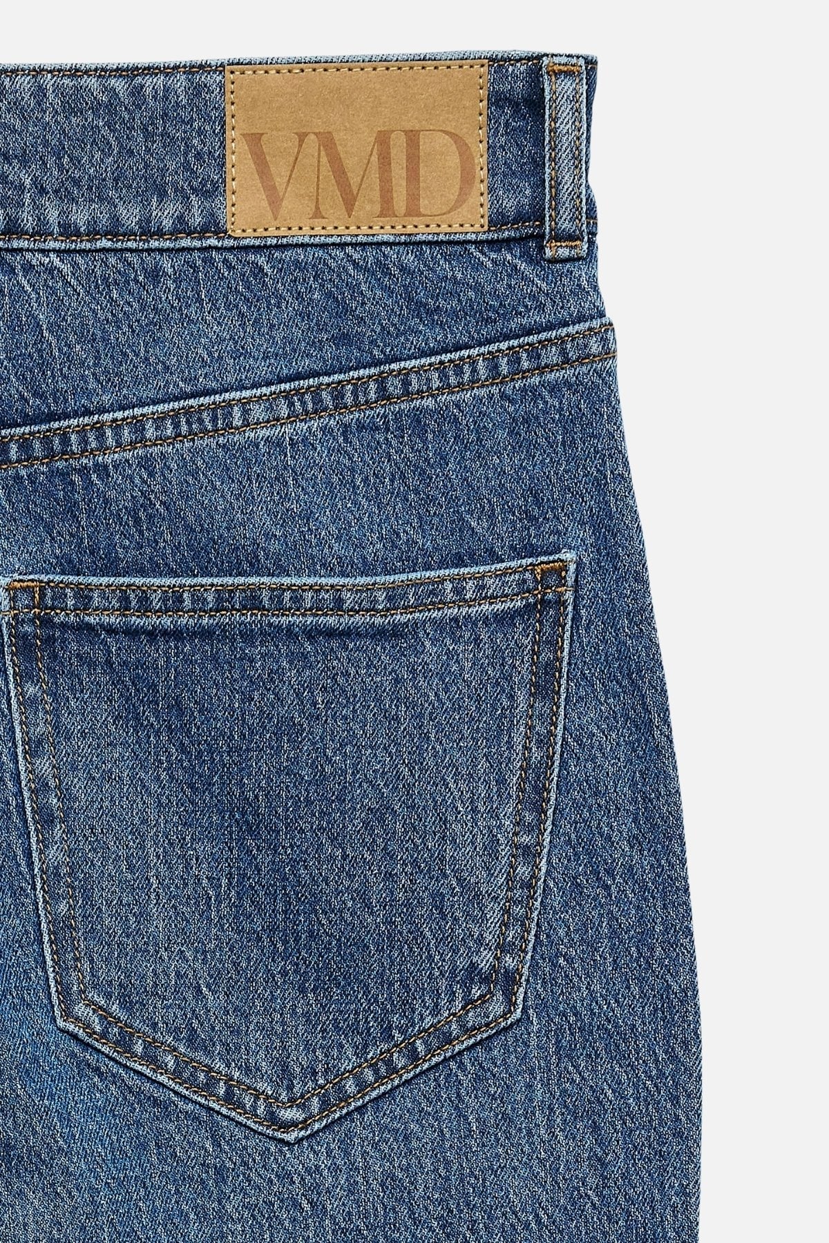 Jeans de bolsillo ancho de Tessa - mezclilla azul medio - Imagen 6