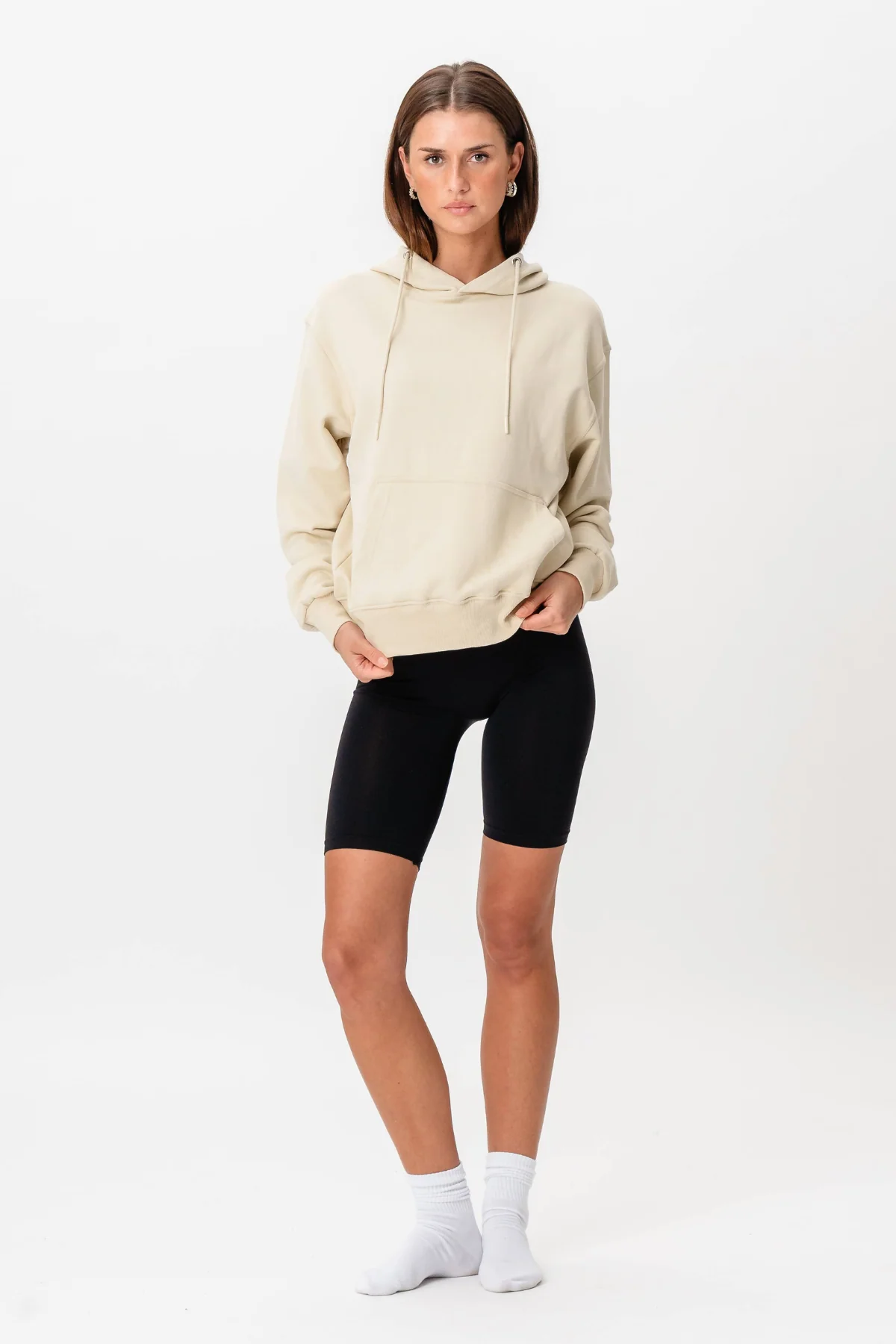 Heavy Hoodie - Beige - Imagen 3
