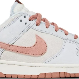N375O Nike Dunk Low Fossil Rose Rosa azul