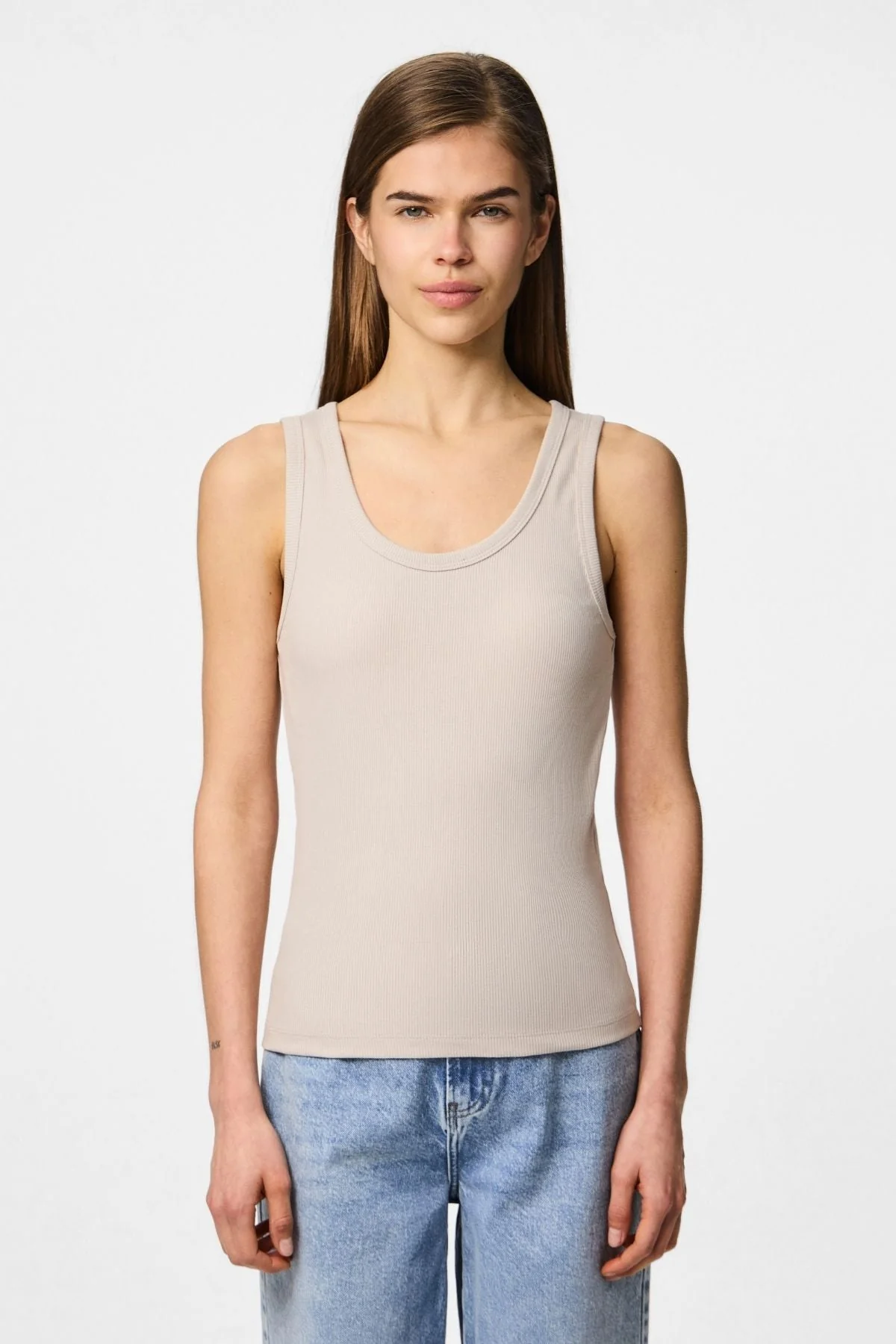 May Tank Top - Gris plateado