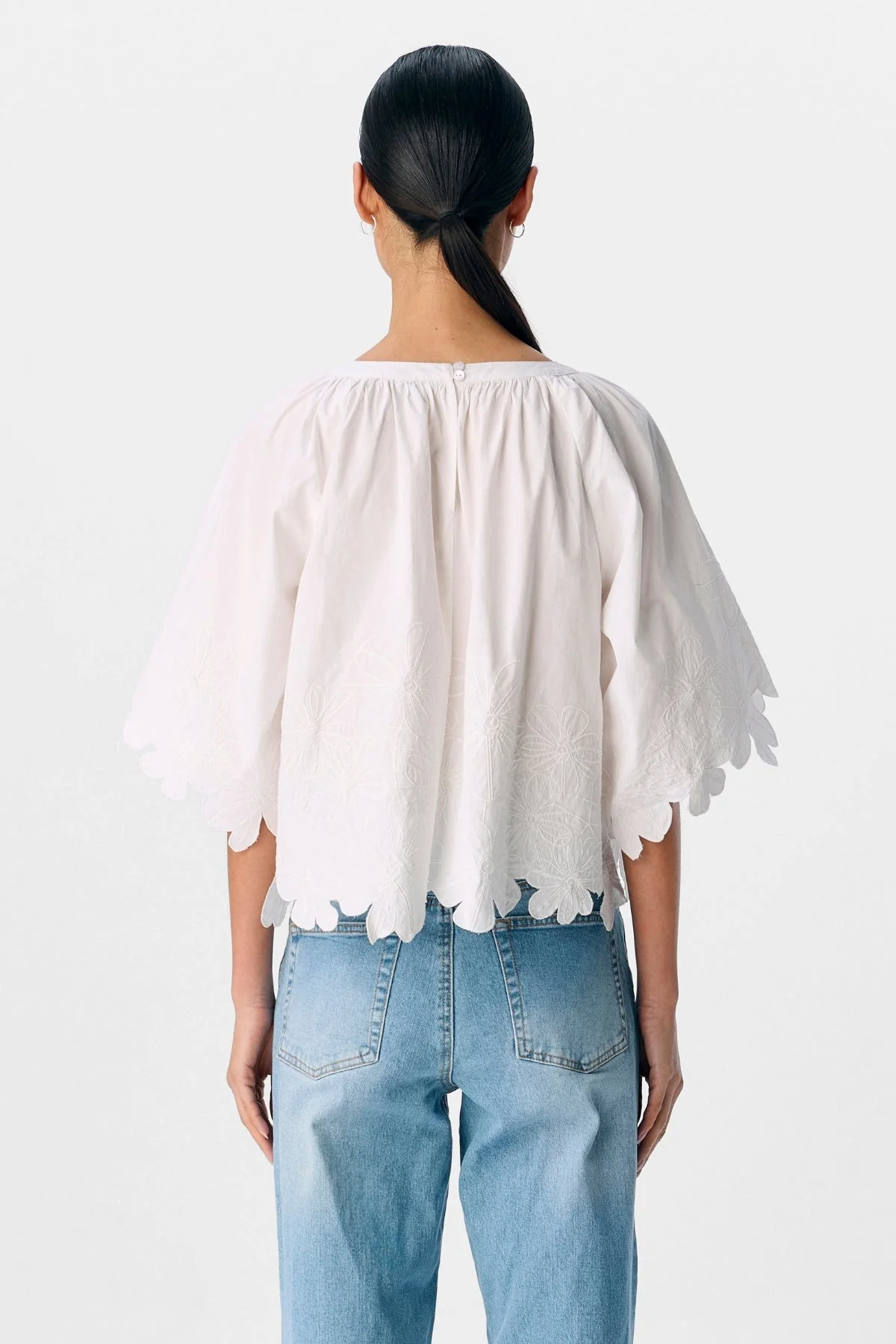 Kamma Top - Cloud Dancer - Imagen 4