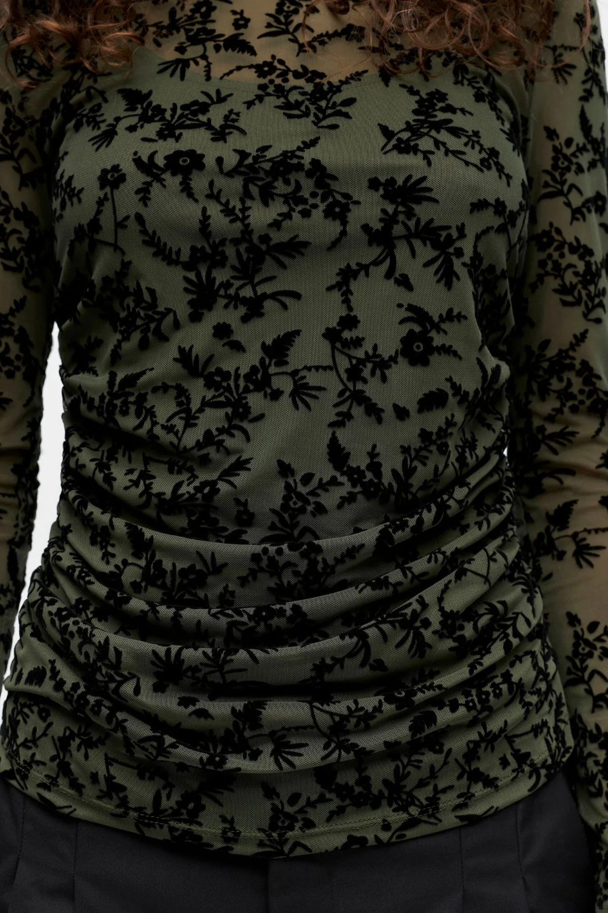 Adeline Top - Kambaba Black - Imagen 4