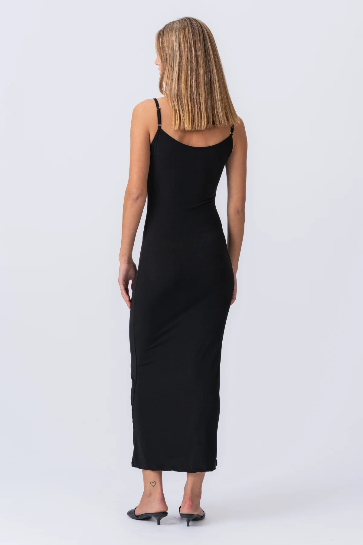 Vestido Amaya Maxi - Negro - Imagen 8