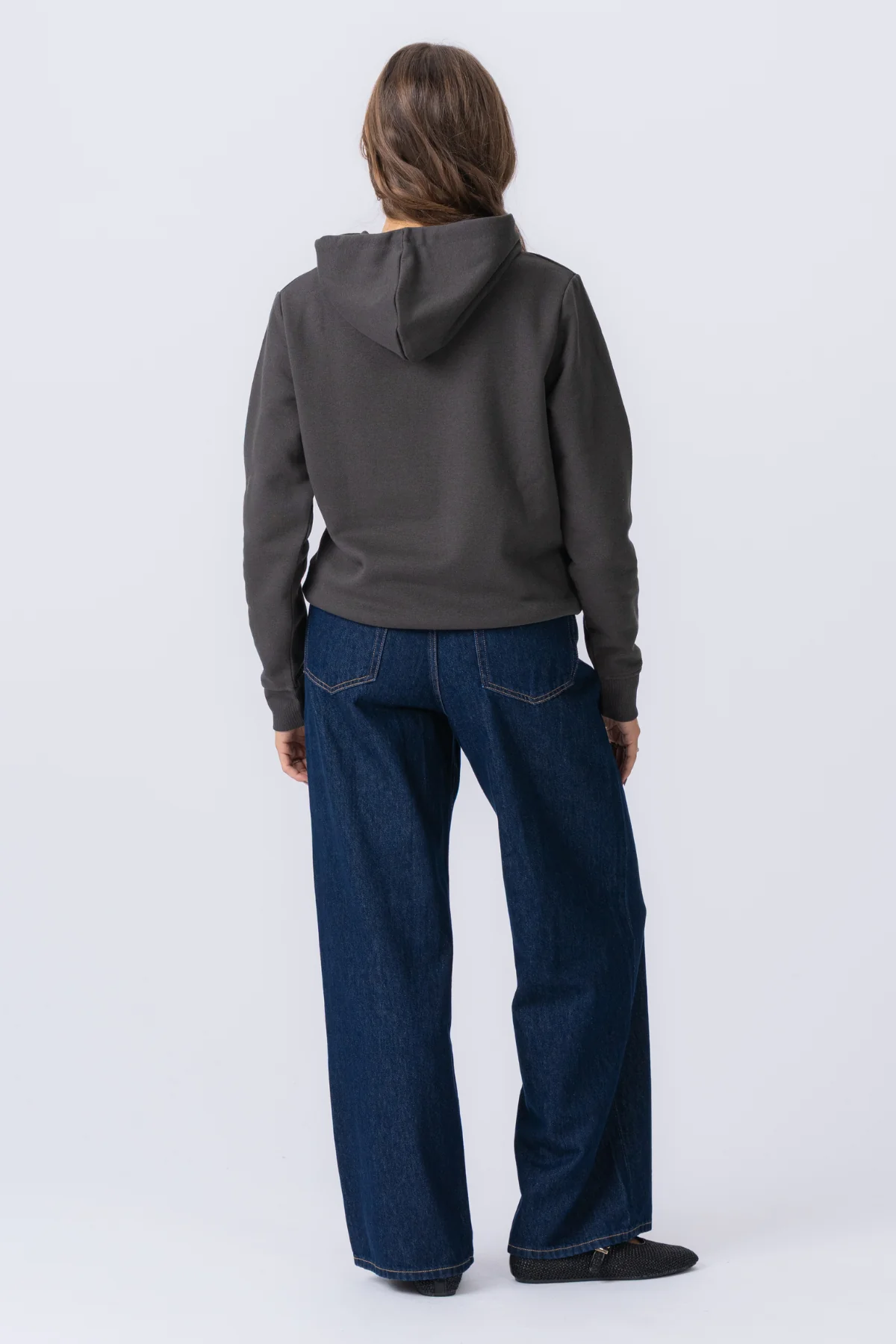 Sudadera sudadera con capucha - gris oscuro - Imagen 3