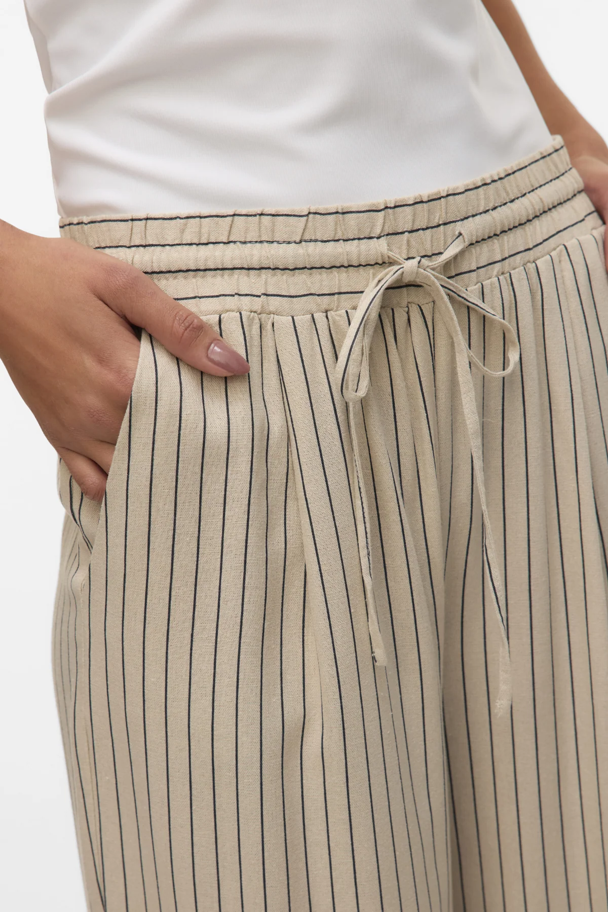 Jesmilo ancho Pants - Lingo plateado - Imagen 4