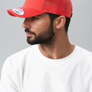 Gorra Retro Trucker - Roja