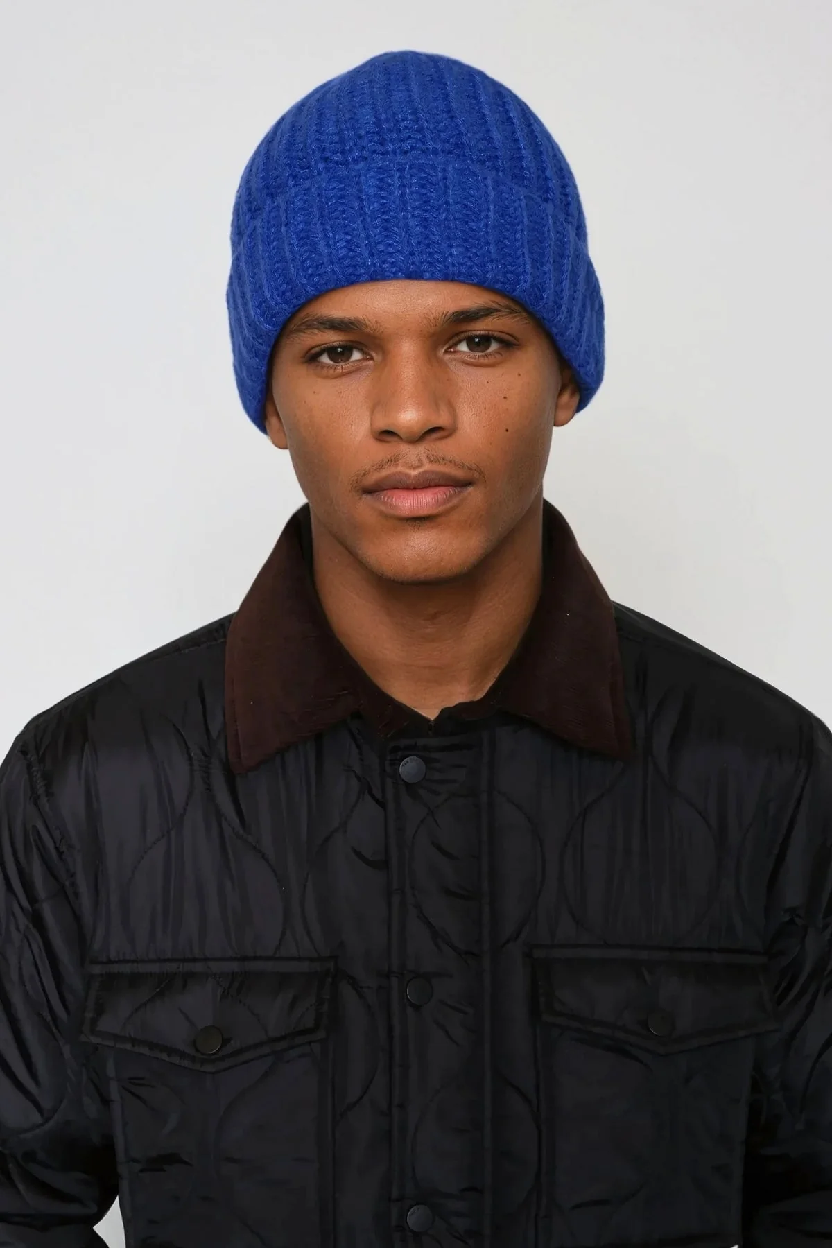 Gorro de canalé - Azul