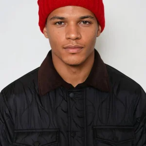 Gorro de canalé - Rojo vino