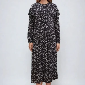 Vestido de Amelia - Negro Floral