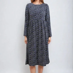 Vestido Nadia Midi - Floral negro