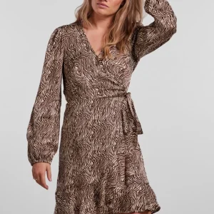 Juliet Wrap Kjole - Café de achicoria