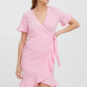 Vestido de envoltura 2/4 Henna - Prism Pink