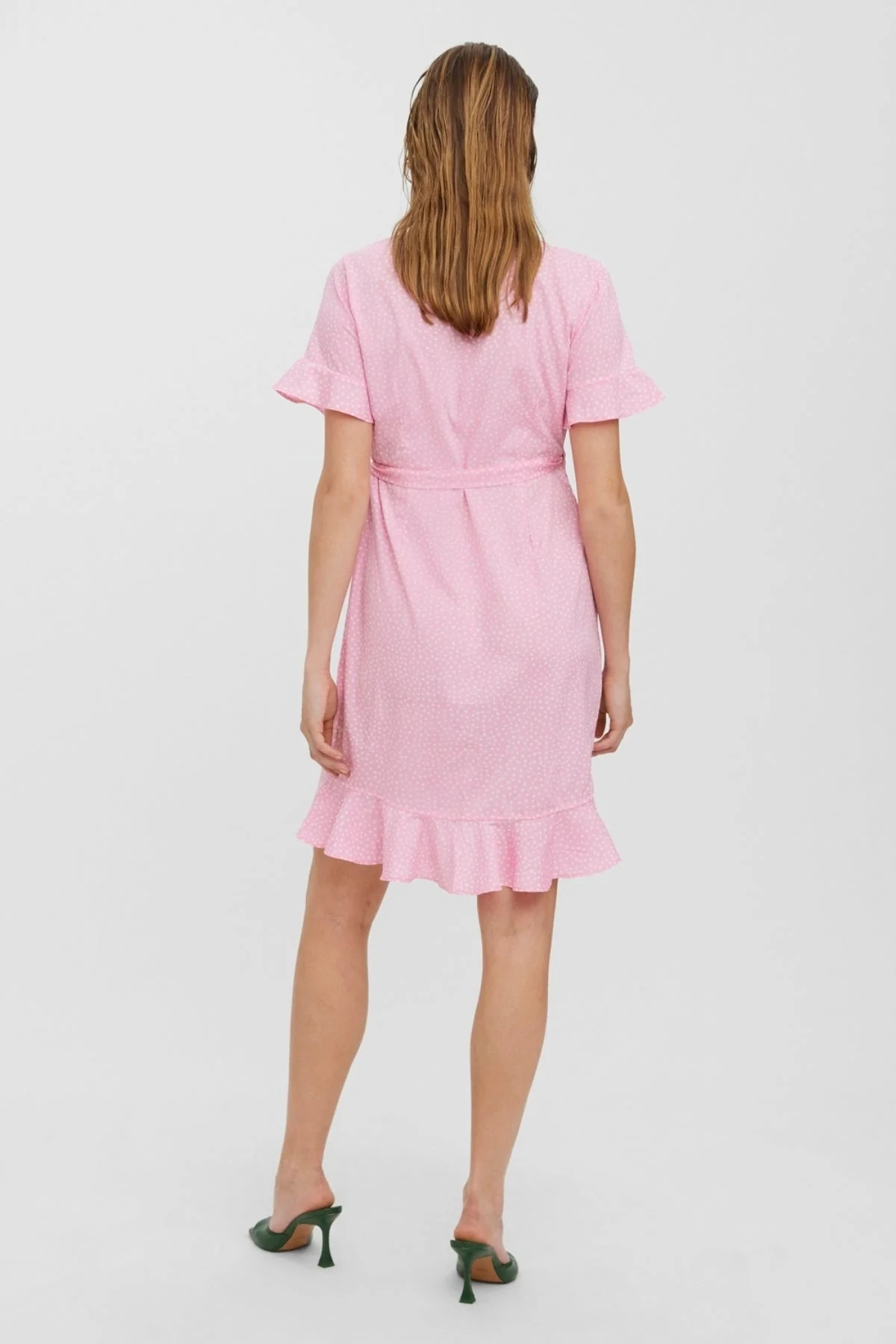 Vestido de envoltura 2/4 Henna - Prism Pink - Imagen 3