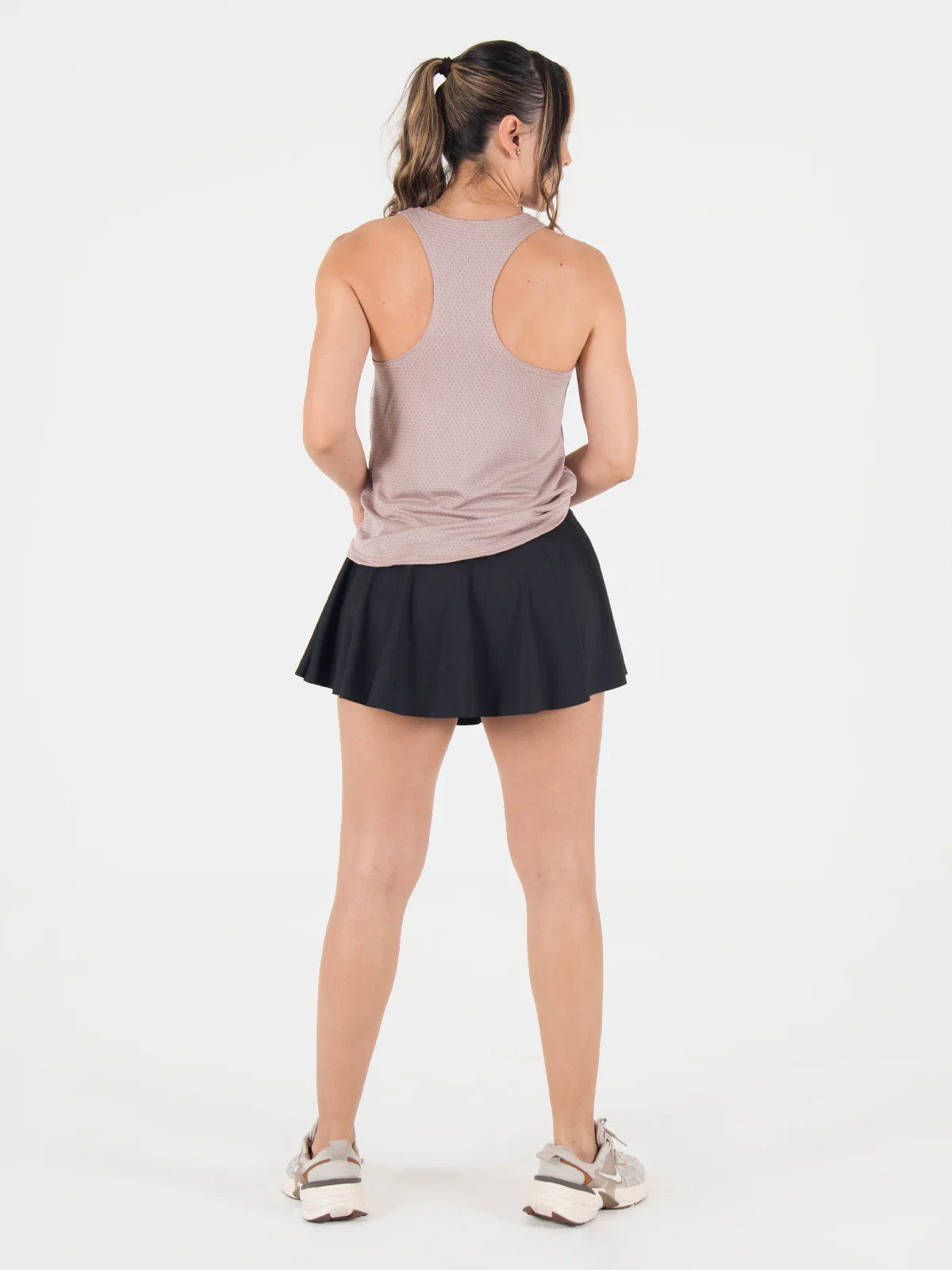 amora faldashort set cafe claro - Imagen 3