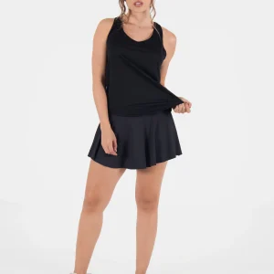 Amora faldashort set negro