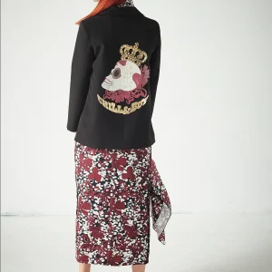 Blazer Lace Skull Dots