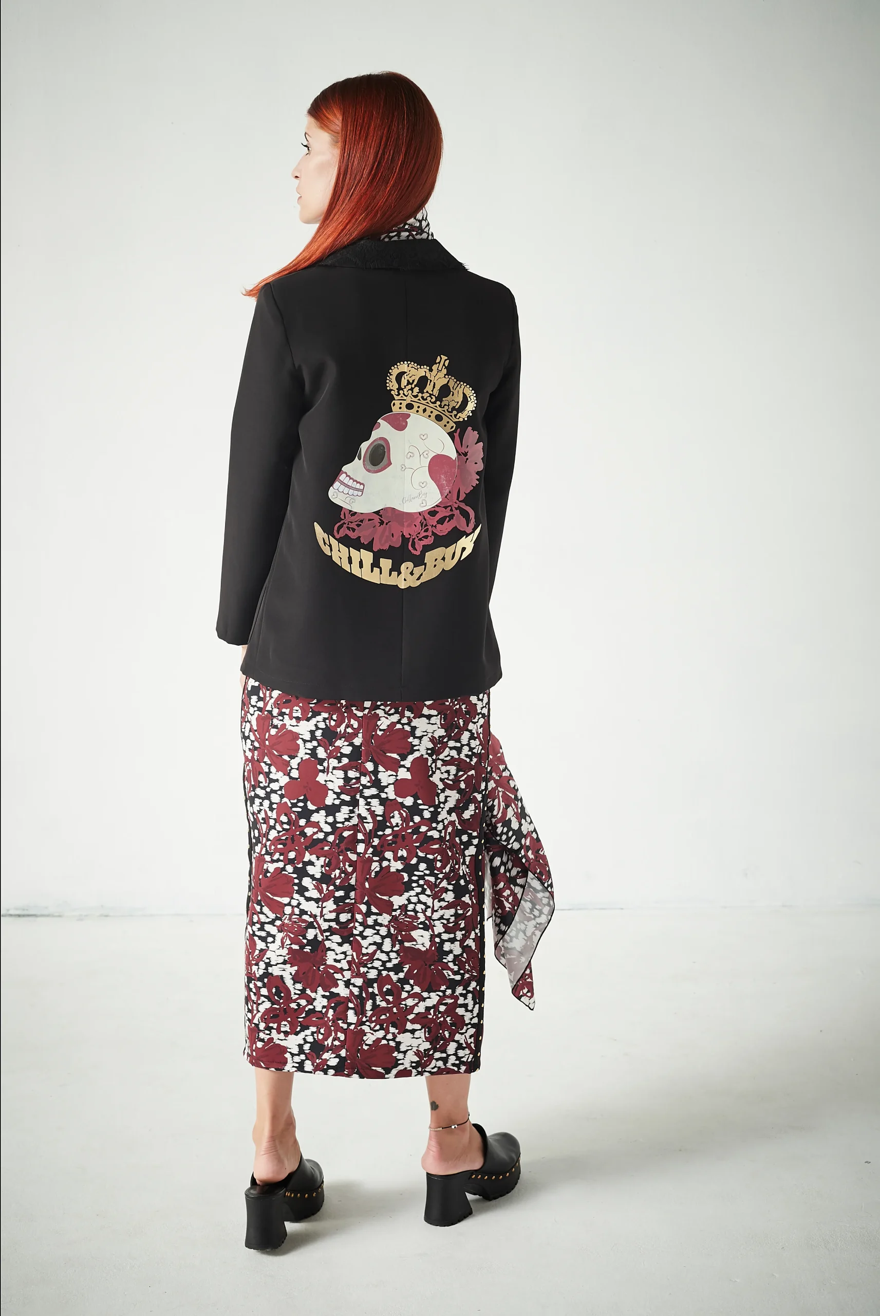 Blazer Lace Skull Dots