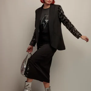 Blazer Lentejuelas Rayo Tiger