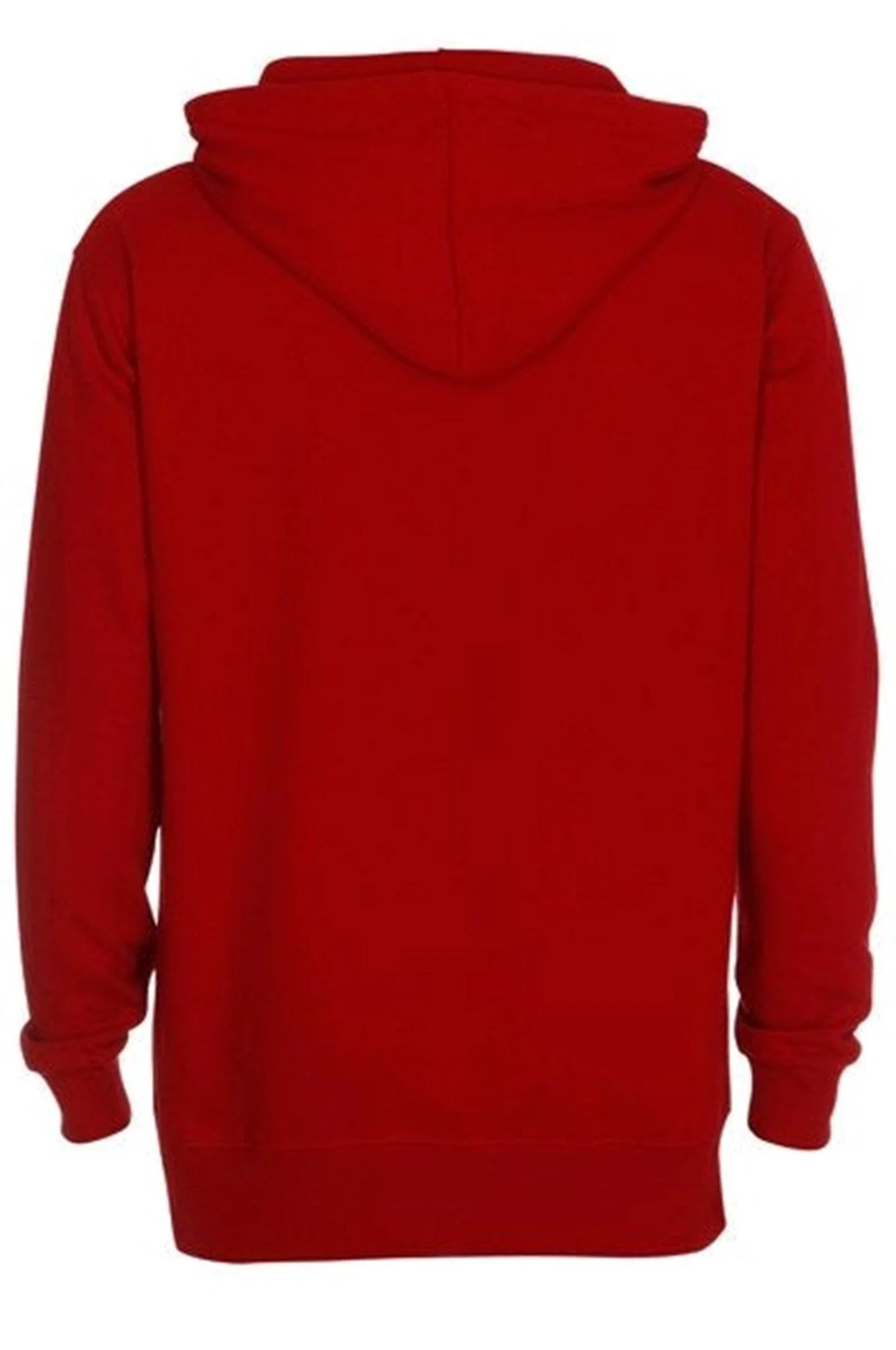 Sudadera con capucha básica - rojo - Imagen 5
