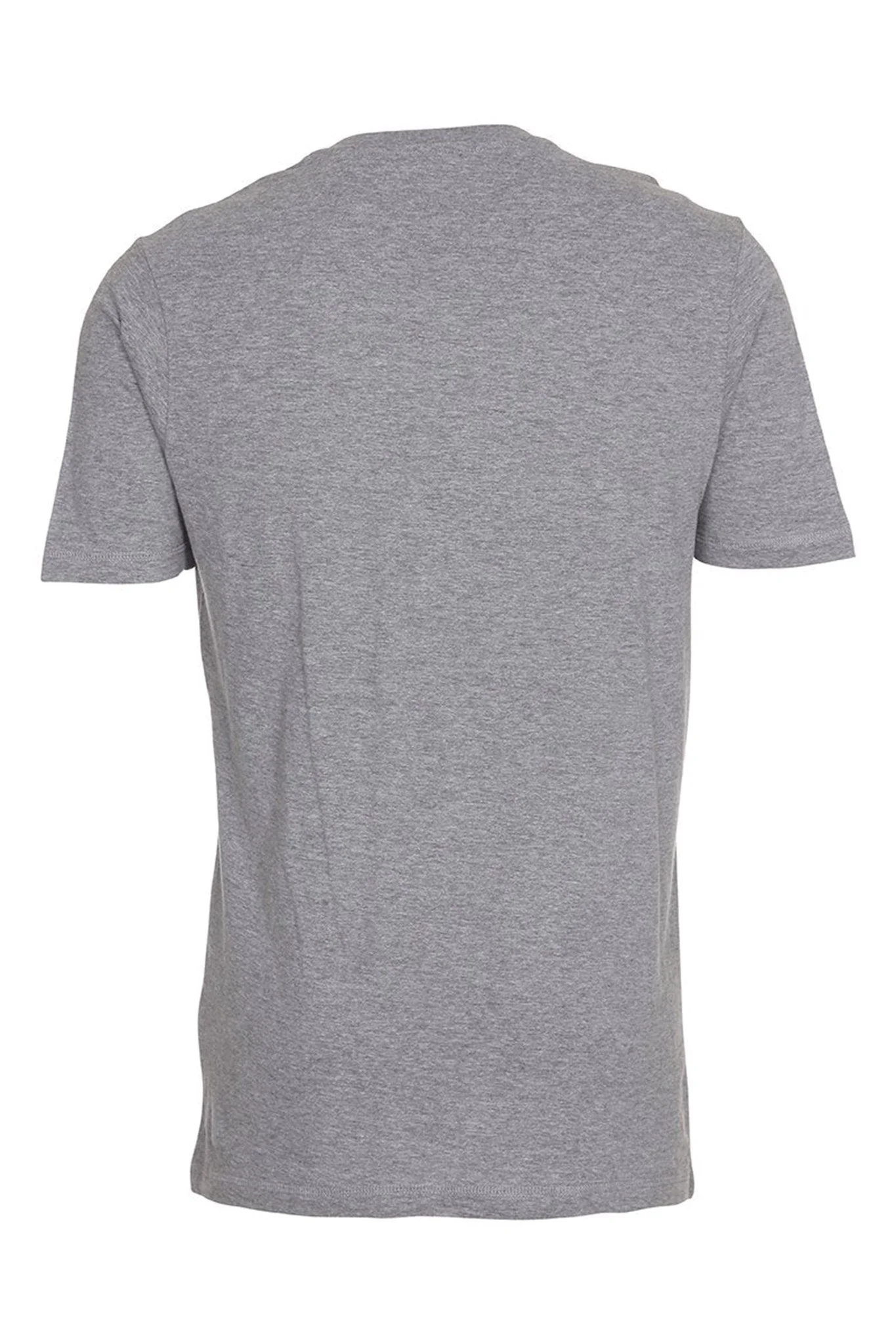 Basic Camiseta con cuello de pico - Gris Oxford - Imagen 8