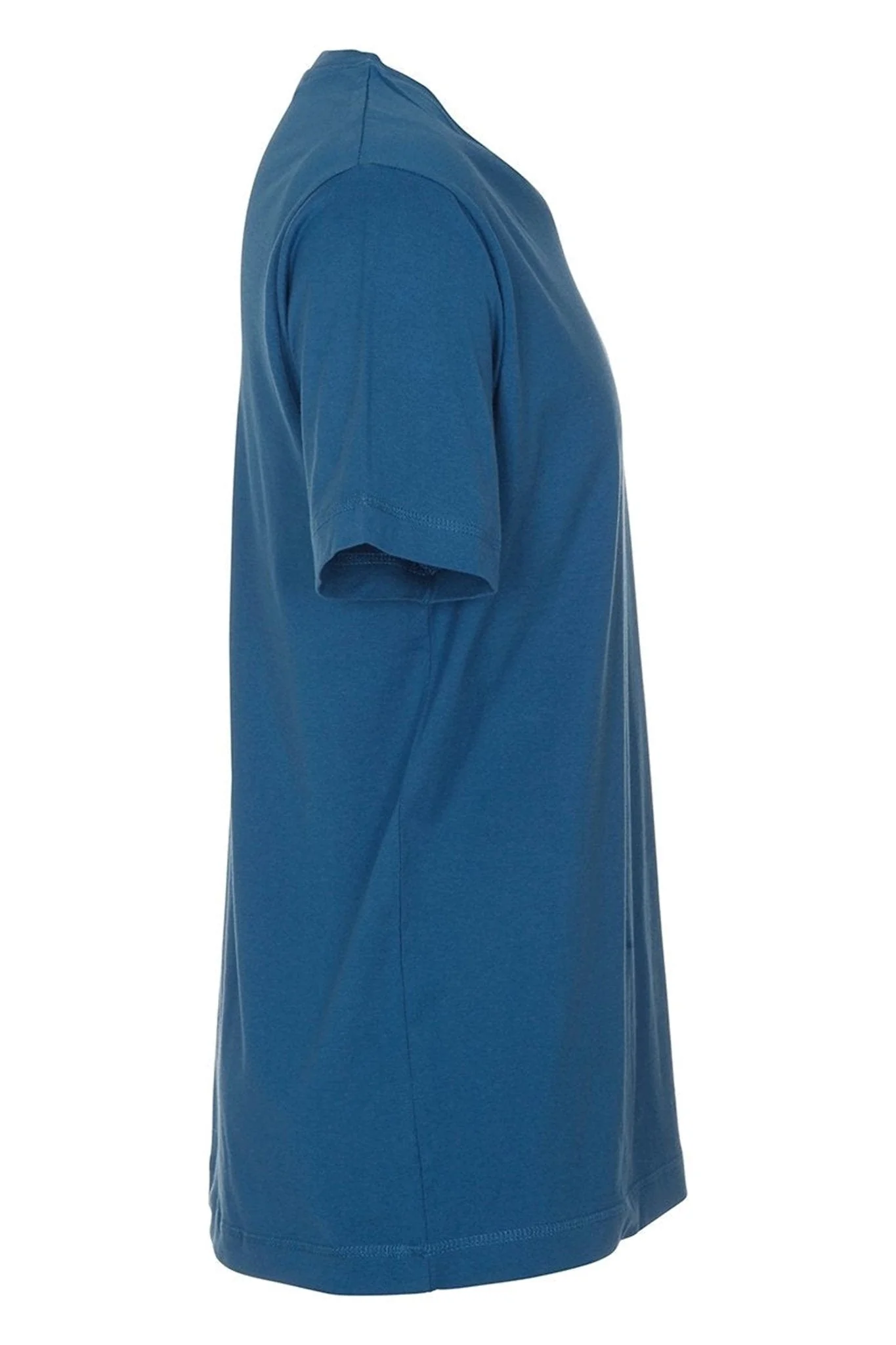 Basic Camiseta cuello pico - Azul Petróleo - Imagen 6