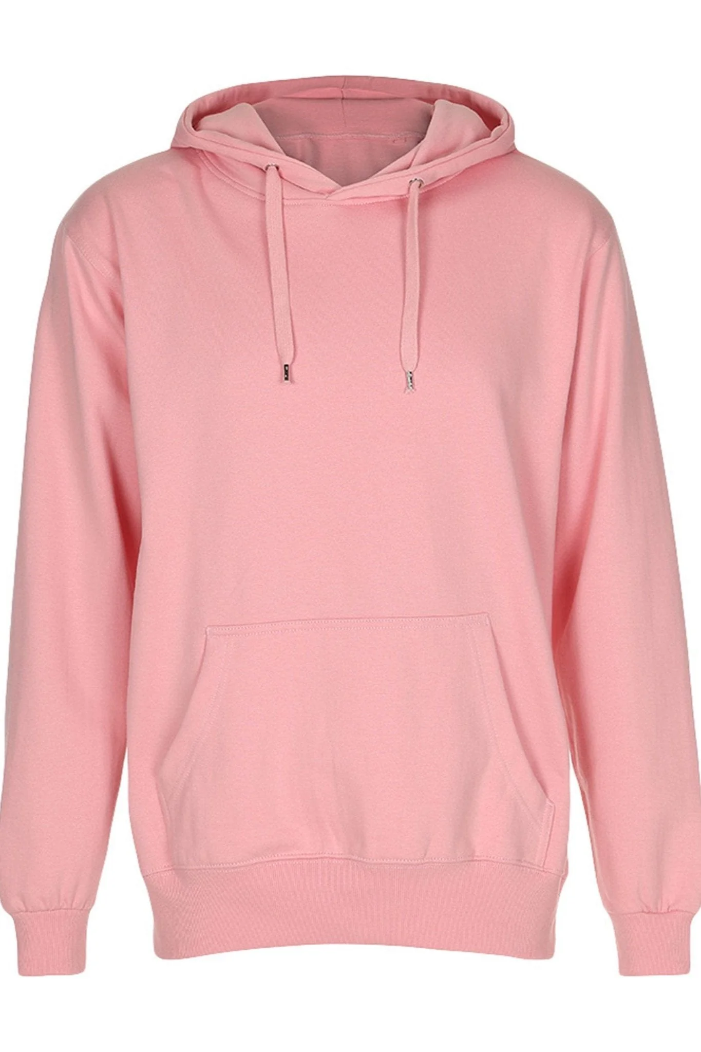 Sudadera con capucha básica - rosa - Imagen 5