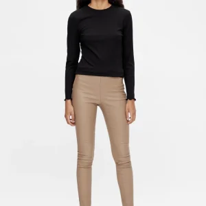 Leggings recubiertos de Belle - Beige