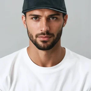 Gorra de 5 paneles - Negro
